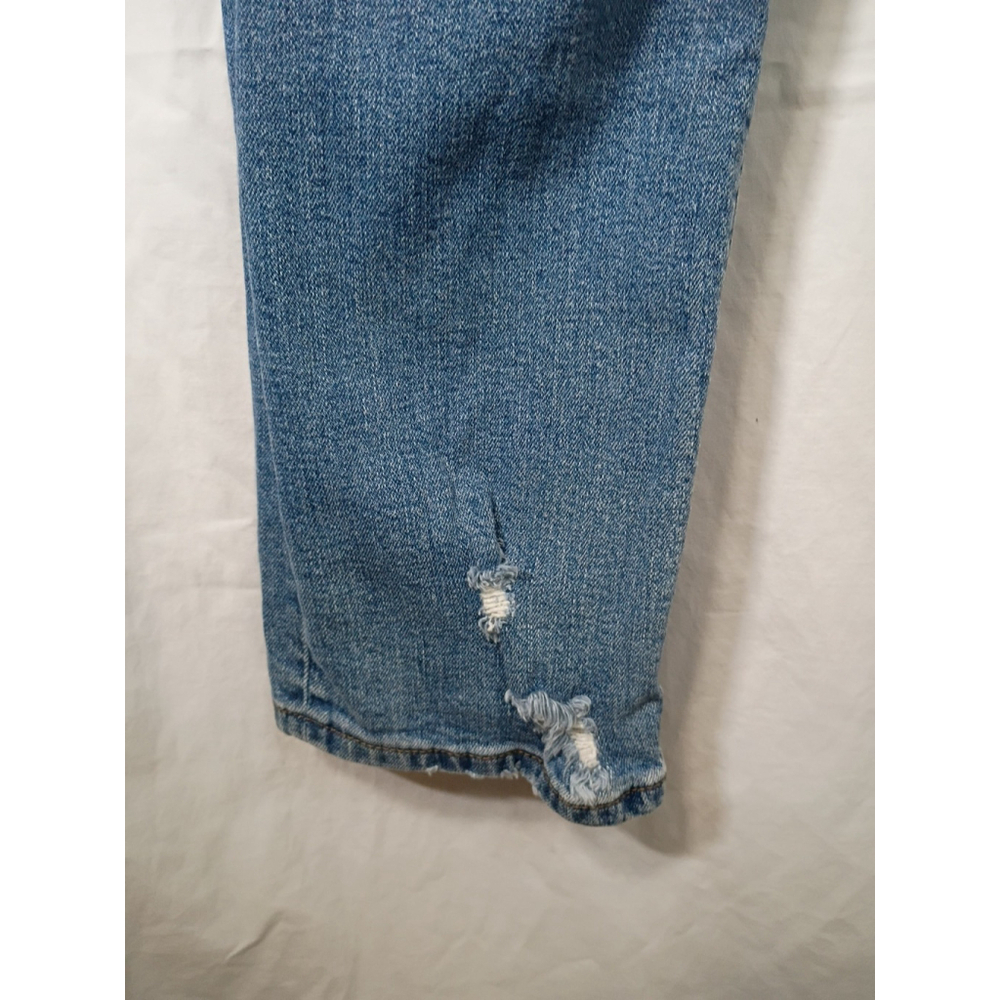Willow & Root Size 25 High Rise Skinny Jeans Distressed Light Wash Denim - Picture 9 of 9